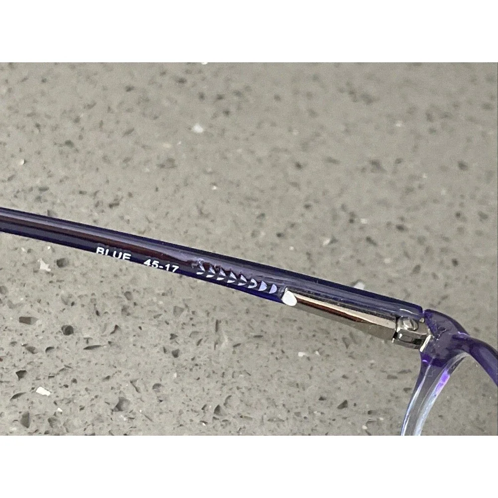 Modern Optical BREEZE BLUE 45-17-135 Plastic Full Rim Eyeglasses Frames ONLY